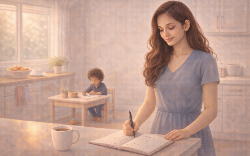 A Softer Morning for Busy Mothers